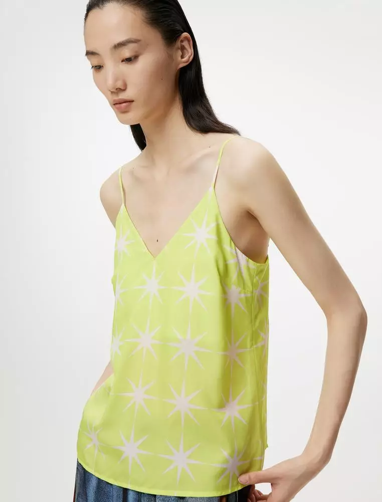 JNBY Women's Star Print Strapless Vest