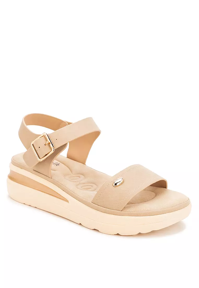 Discount on Unlisted  shoes - SKU: Pauline 3 Wedge Sandals