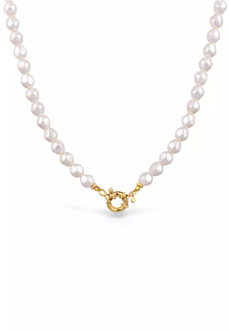 施华洛世奇® 巴洛克风格珍珠水晶项链