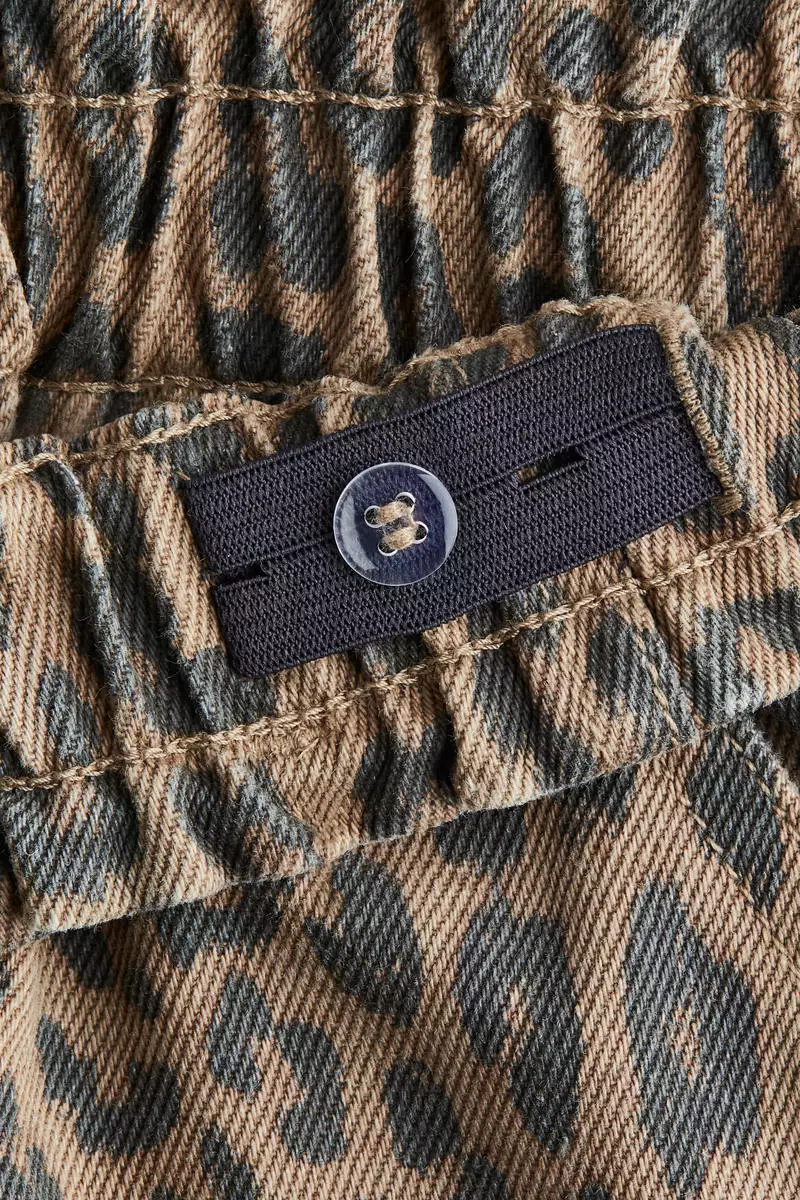 Wide Leg Paper bag jeans