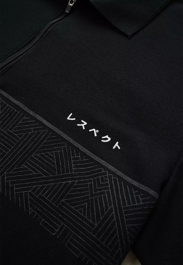 Ryusei Polo Shirt Sendai Black