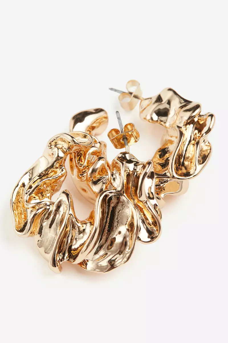 Western gold earrings hotsell