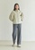 TAV grey [Korean Designer Brand] Tailored Slim Fit Pants - Grey 55DBAAAB839BFAGS_4