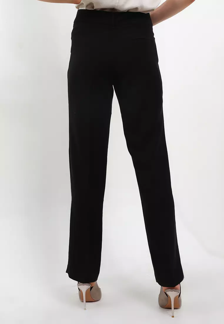 Femme Celana Formal Regular Fit