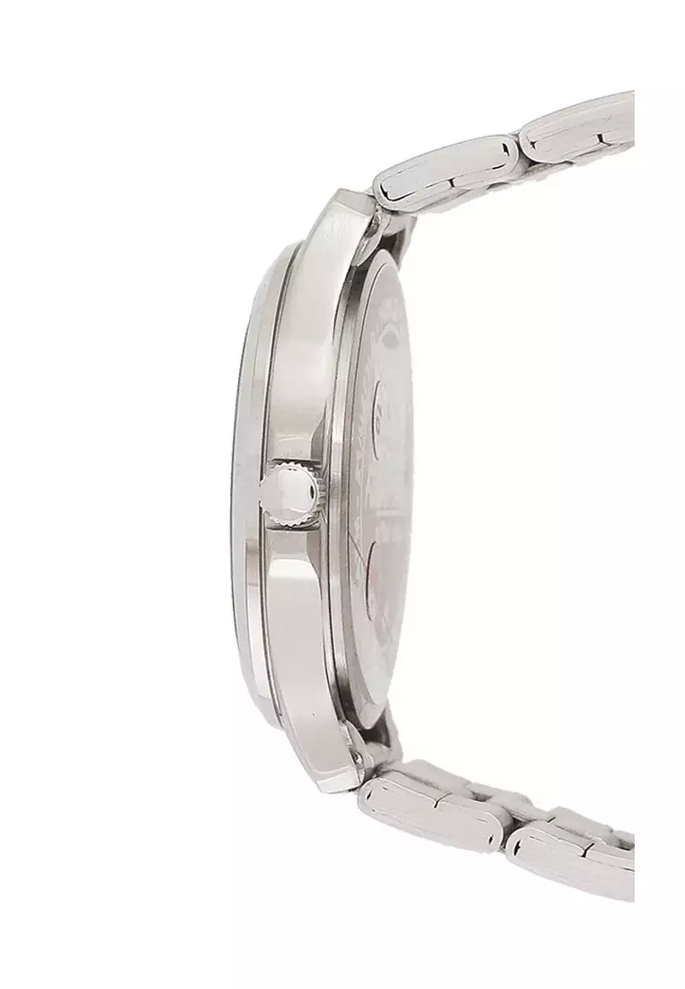 Alexandre Christie Jam Tangan Wanita - Silver Black - Stainless Steel - 1029 LDBSSBA