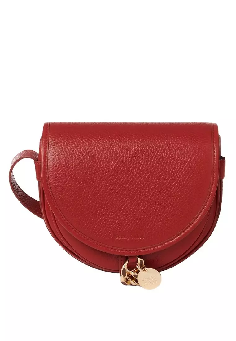 Chloe red top purse