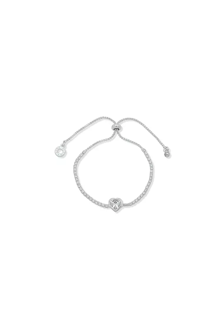 Heart hotsell slider bracelet