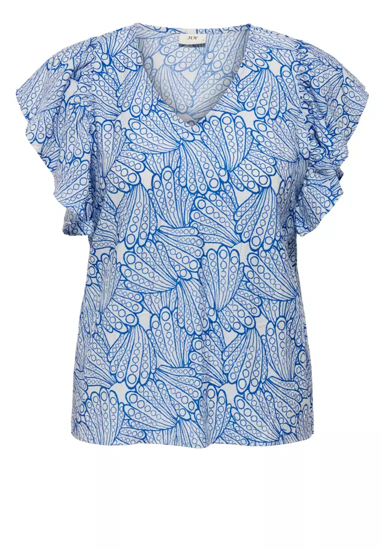 Jolly Short Sleeve V-Neck Top