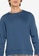 ZALORA BASICS blue Mid-Seam Round Neck Sweatshirt E6264AA705D5F3GS_3