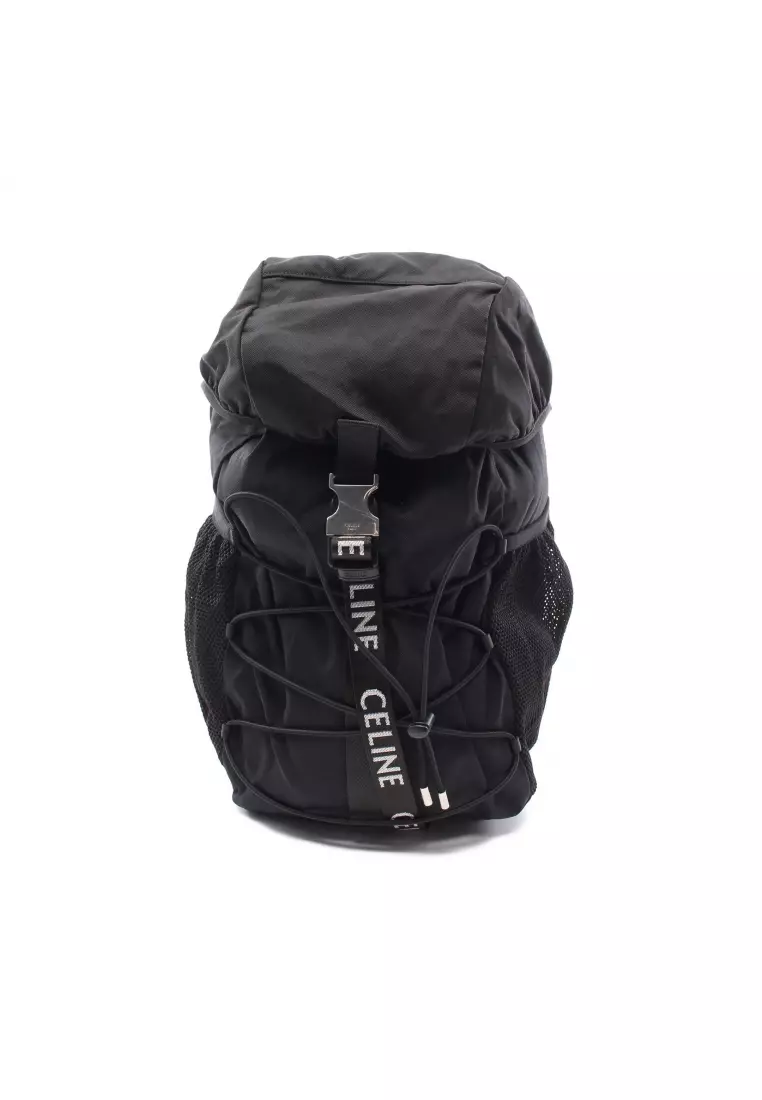 Medium size best sale black backpack