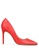 Twenty Eight Shoes red 10CM Snake Skin Texture High Heel Shoes D01-s 08743SH125EAACGS_1