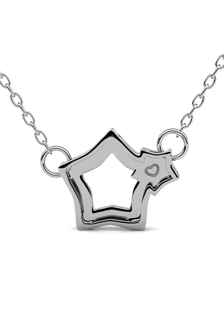 Starlight Pendant WG - Kalung Crystal by Her Jewellery