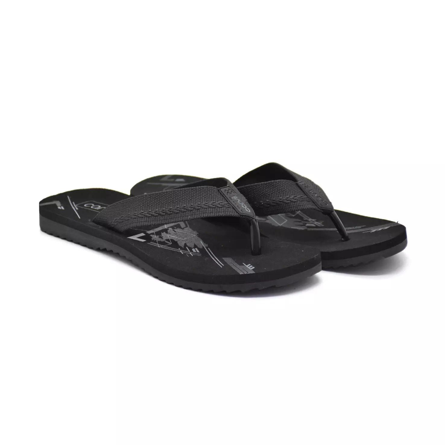 Carvil Sandal Pria Puicher-M Dark Grey