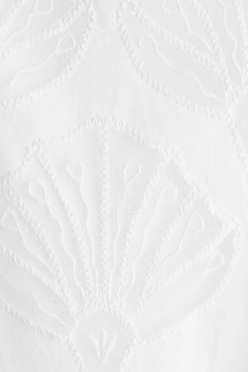 Embroidered strappy dress