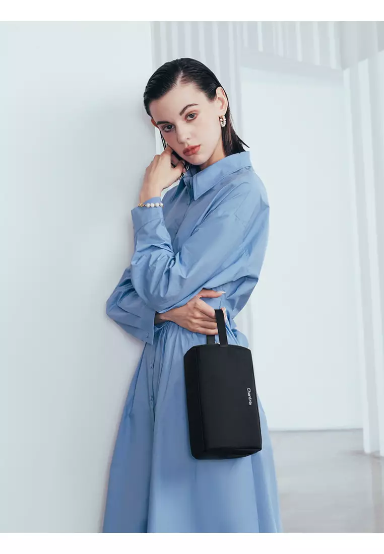 Waterproof Travel Organizer and Makeup Pouch Storage Bag for Women