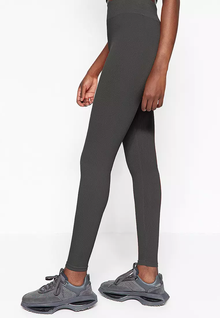 Jual Trendyol Dark Anthracite Seamless/Seamless Full Length
