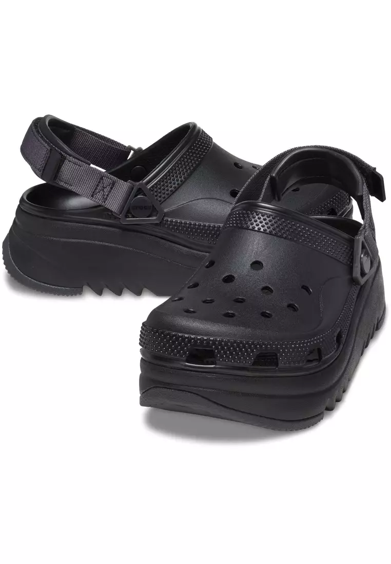 CROCS - 男女皆宜 HIKER 2.0 CLOG - 黑色