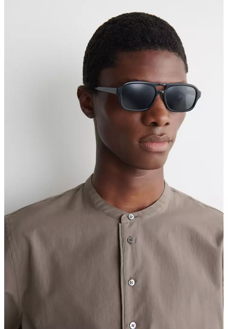 COTTON HENLEY SHIRT