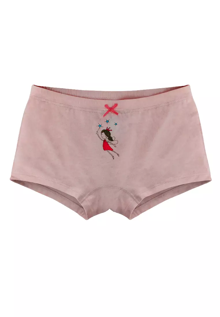 Girls’ Antimicrobial Cotton Panty Boyleg Shorts 3 pieces in a pack 