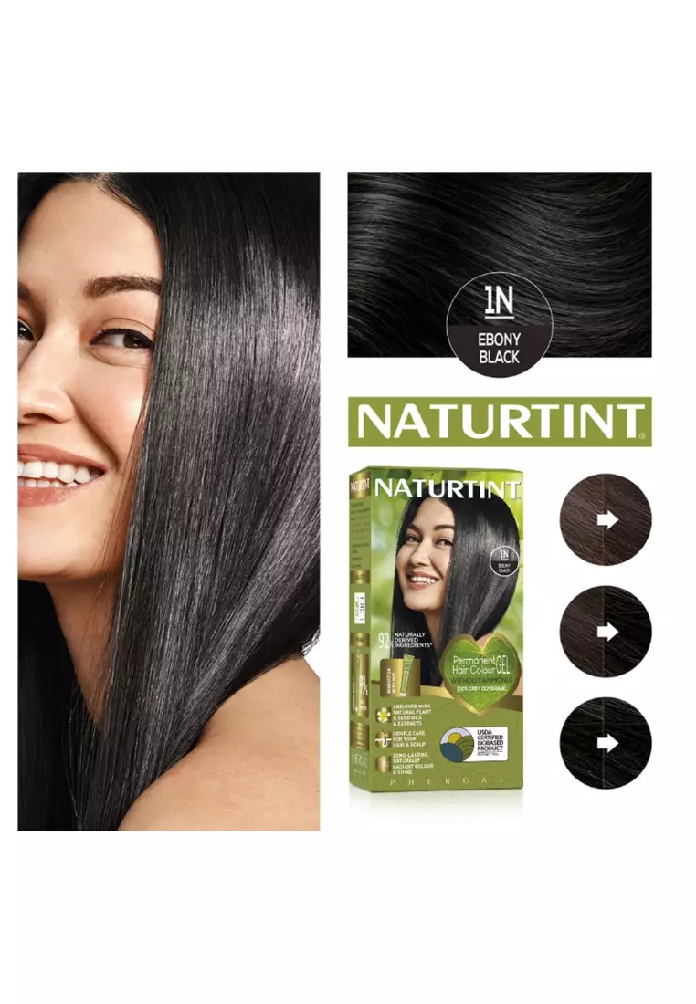 Naturtint Multicare 1N Ebony Black 165ml [NTN1N]