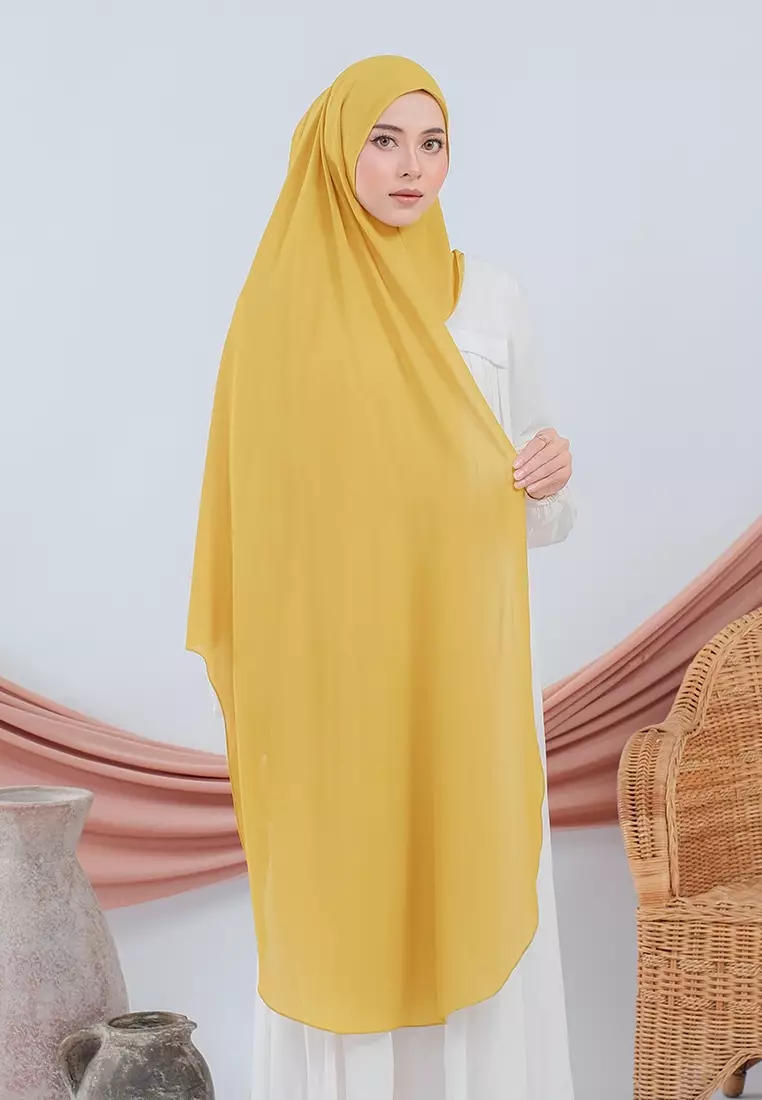 HIJAB INSTAN SABIYA - HOT MUSTARD