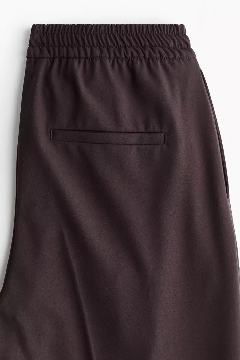Tailored pull-on trousers