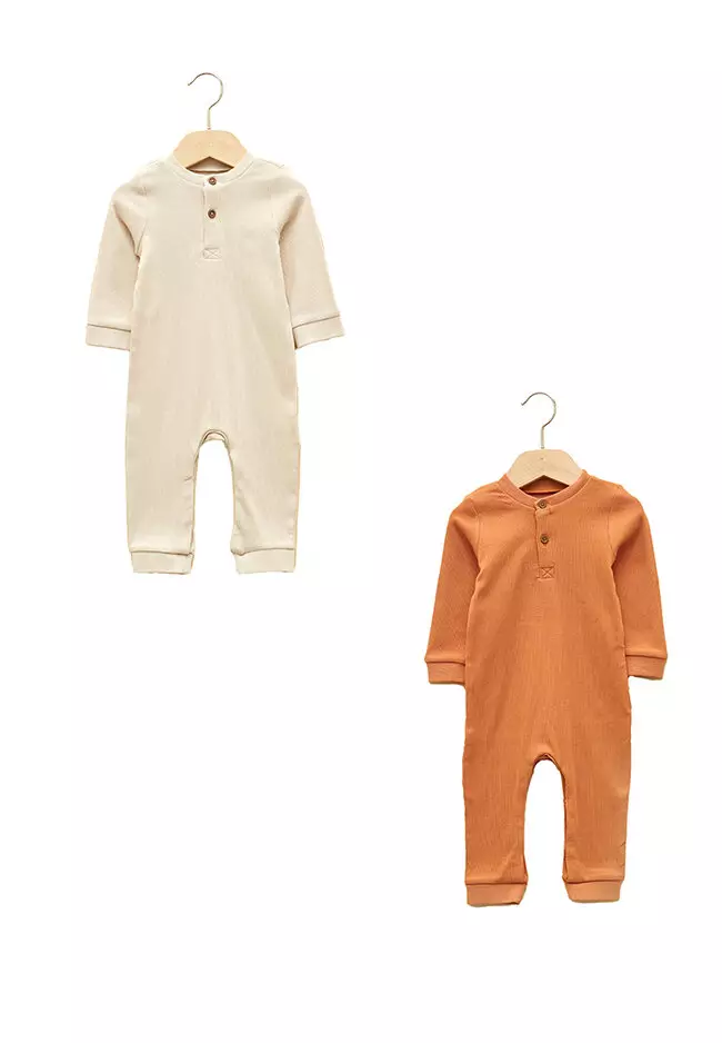 Buy LC WAIKIKI Crew Neck Long Sleeve Basic Organic Cotton Baby Boy