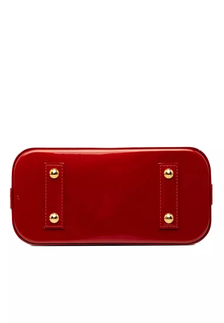 Pre-Loved Louis Vuitton Monogram Vernis Alma Bb