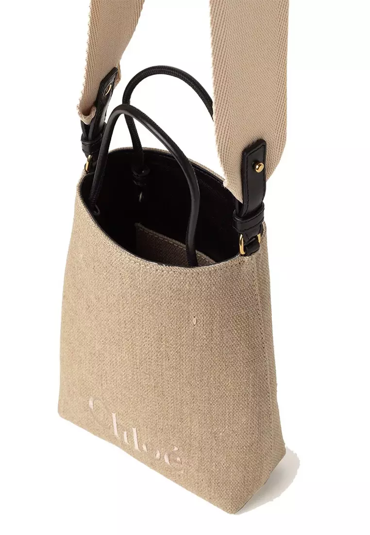 Sense MicTote Bag in Beige/Black