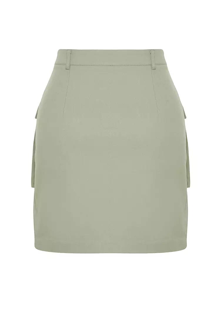 Buy Trendyol Mini Skirt with Pocket Detail 2025 Online | ZALORA