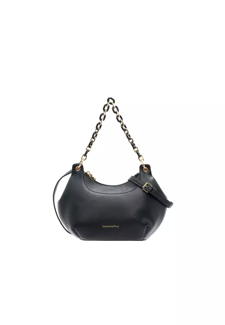 Chain handle bucket bag shop