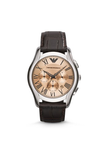 Emporio Armanesprit outlet 家樂福i VALENTE紳士系列腕錶 AR1785, 錶類, 紳士錶