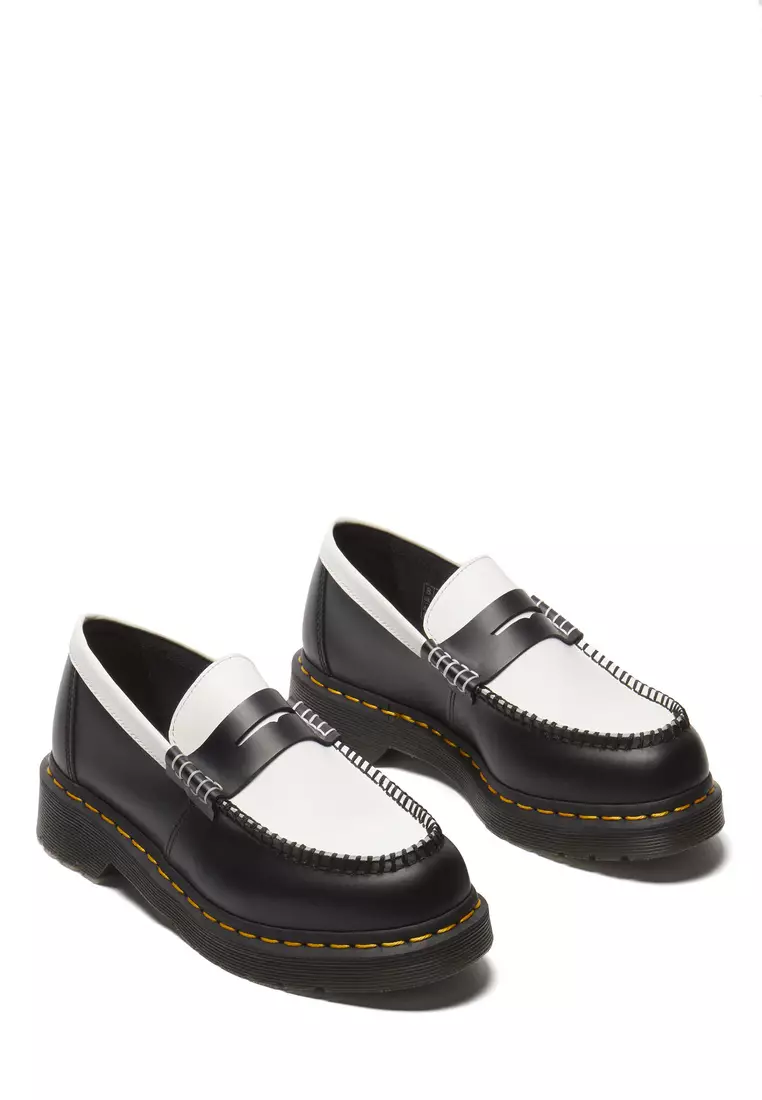 Penton Two-tone Smooth Leather Loafers Women