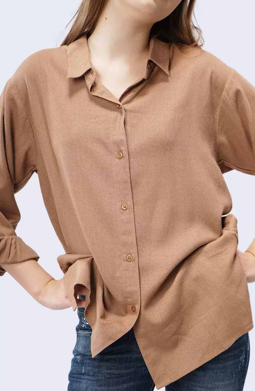 Kemeja Wanita Windy Brown