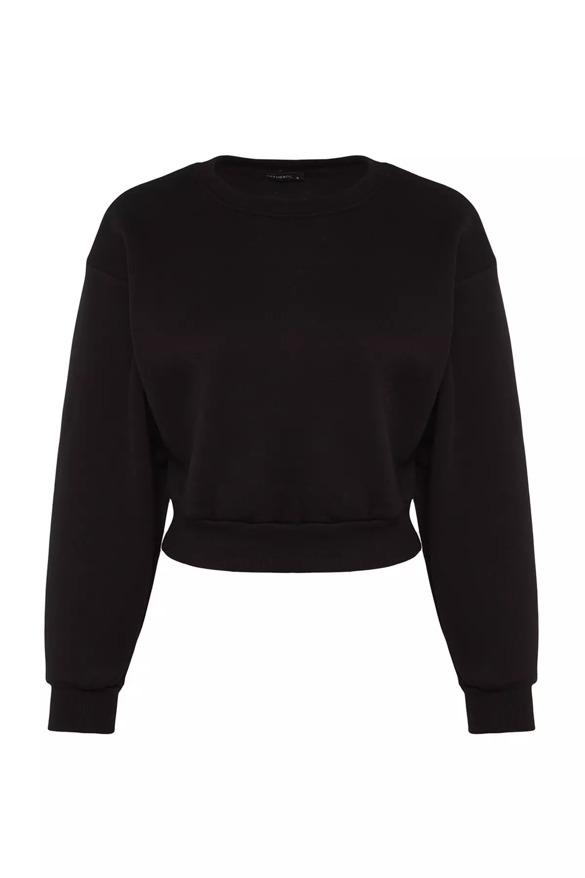 Comfy Crop Basic Sweatshirt