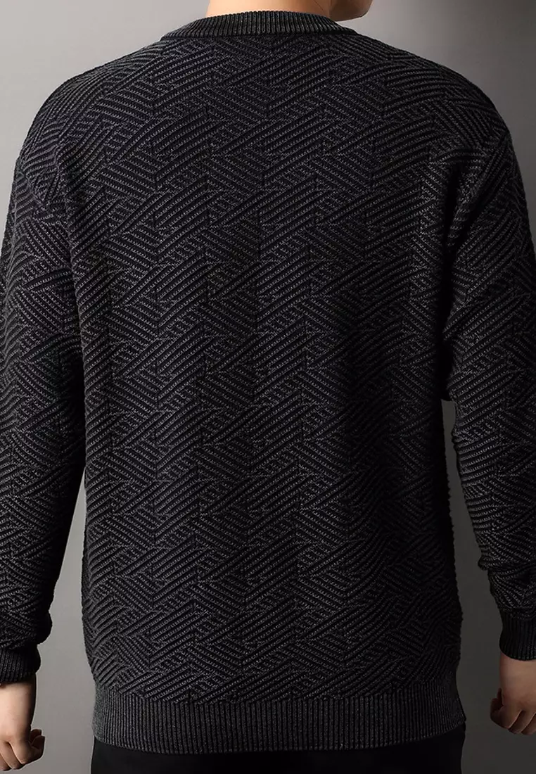 Jacquard Knitted Sweater BD-HPN3301
