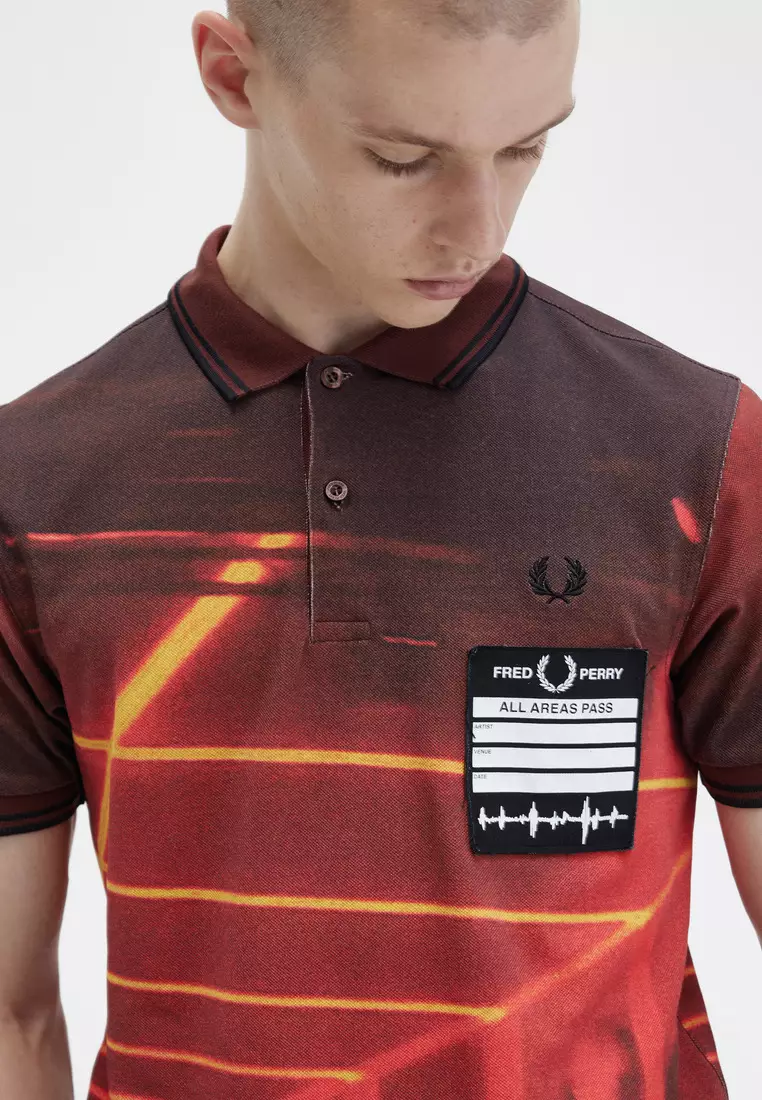 fred perry stadium red