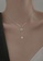 ZITIQUE silver Women's Diamond Embedded Geometrical Shape Necklace - Silver FFFB7AC0315F43GS_3