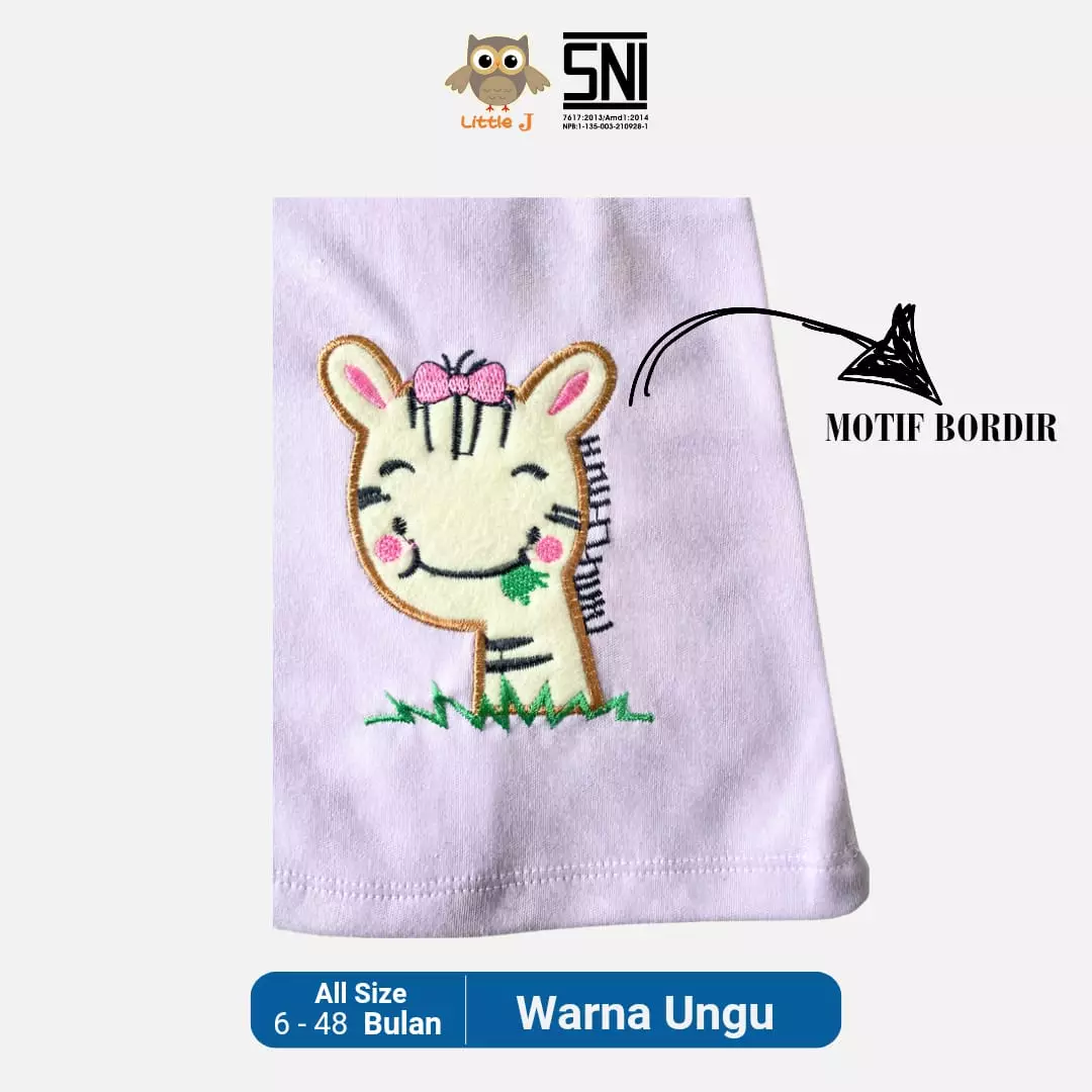 Little J - Overall Cewek- Baju Kodok Anak / Celana Jumpsuit Baju Kodok / Overall Kodok Premium Ungu  Lucu Lebaran