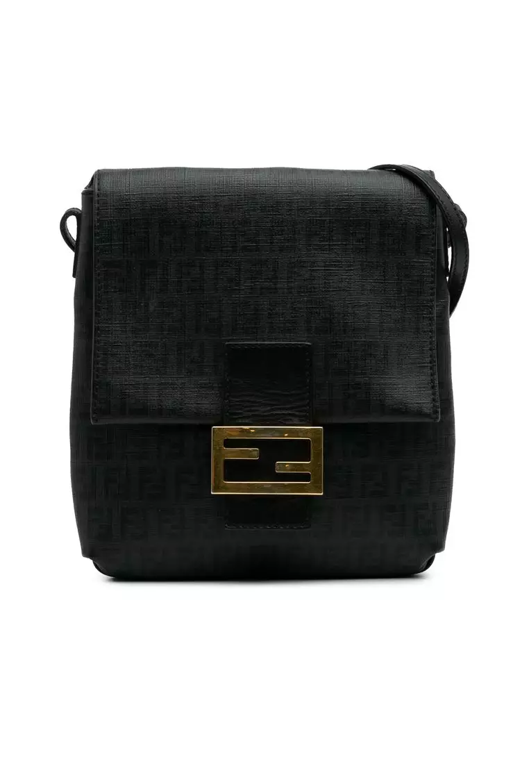 Buy Fendi Pre-Loved Fendi Zucchino Spalmati Crossbody 2025 Online