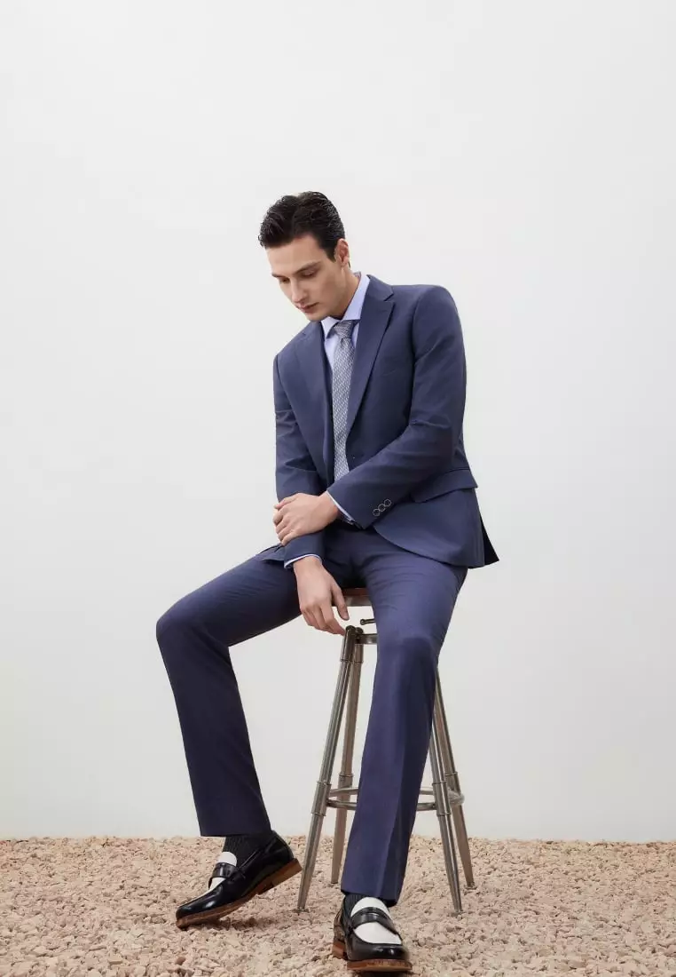 G2000 Teflon Stain-Resistant & Easy Care Smart Fit Twill Suit Blazer