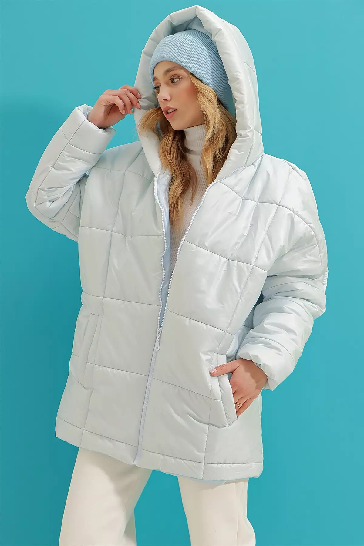 Women puffy jacket outlet