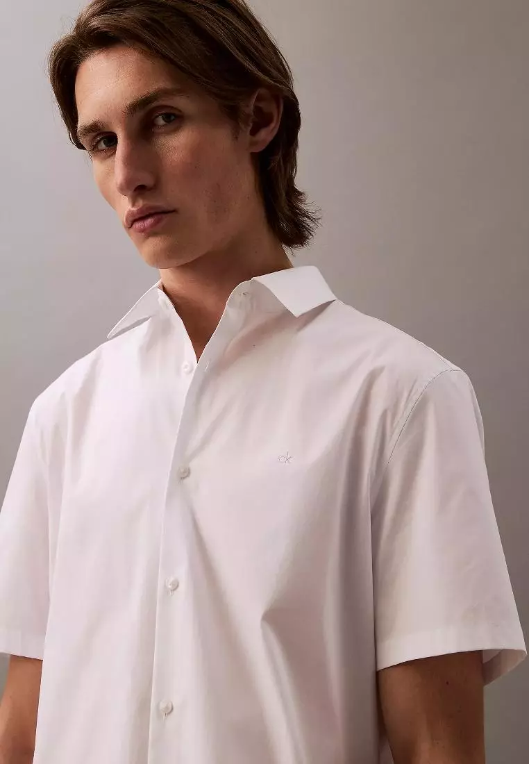 CKJ Woven Tops White
