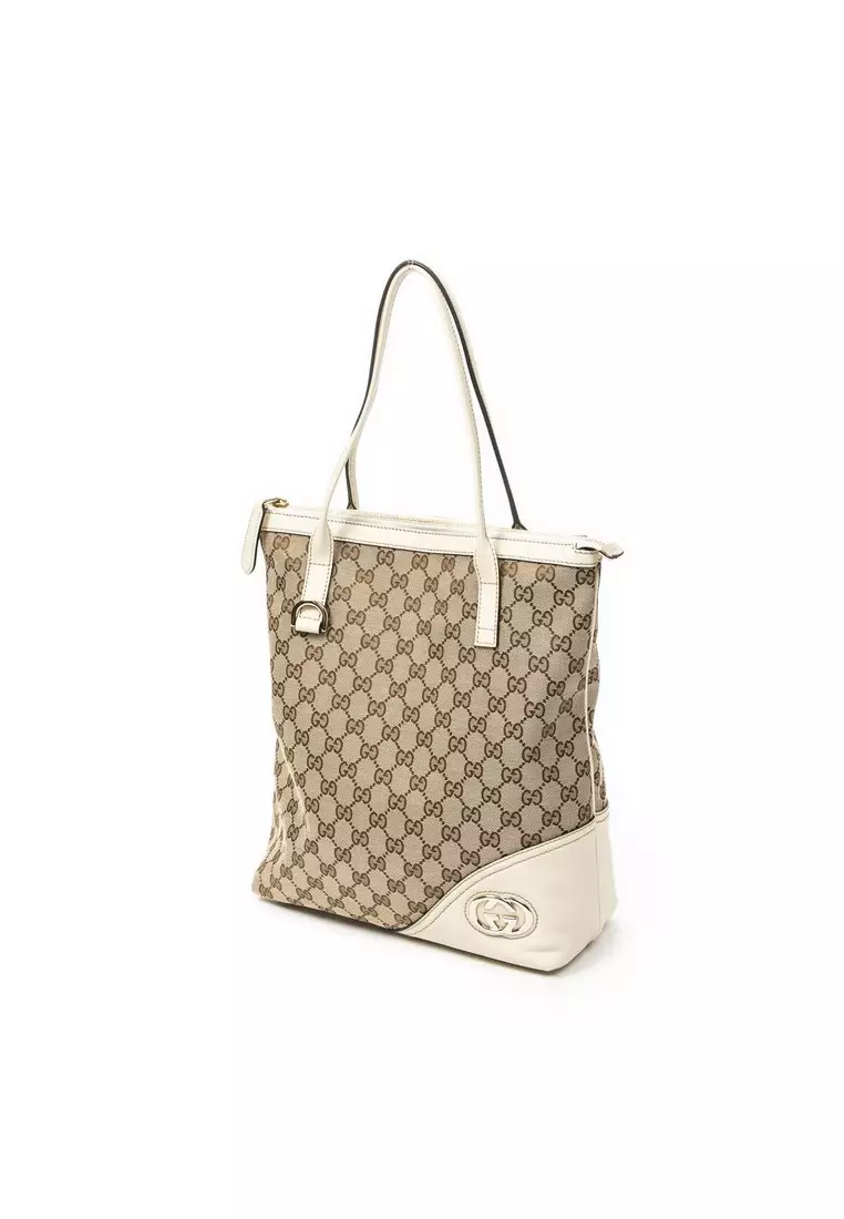 Pre-Loved Vertical Britt Tote