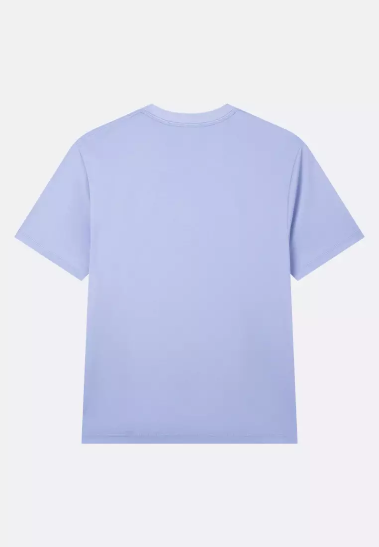 Giordano Men Luxe Touch Regular Fit Mercerized Cotton Short Sleeve T-Shirt