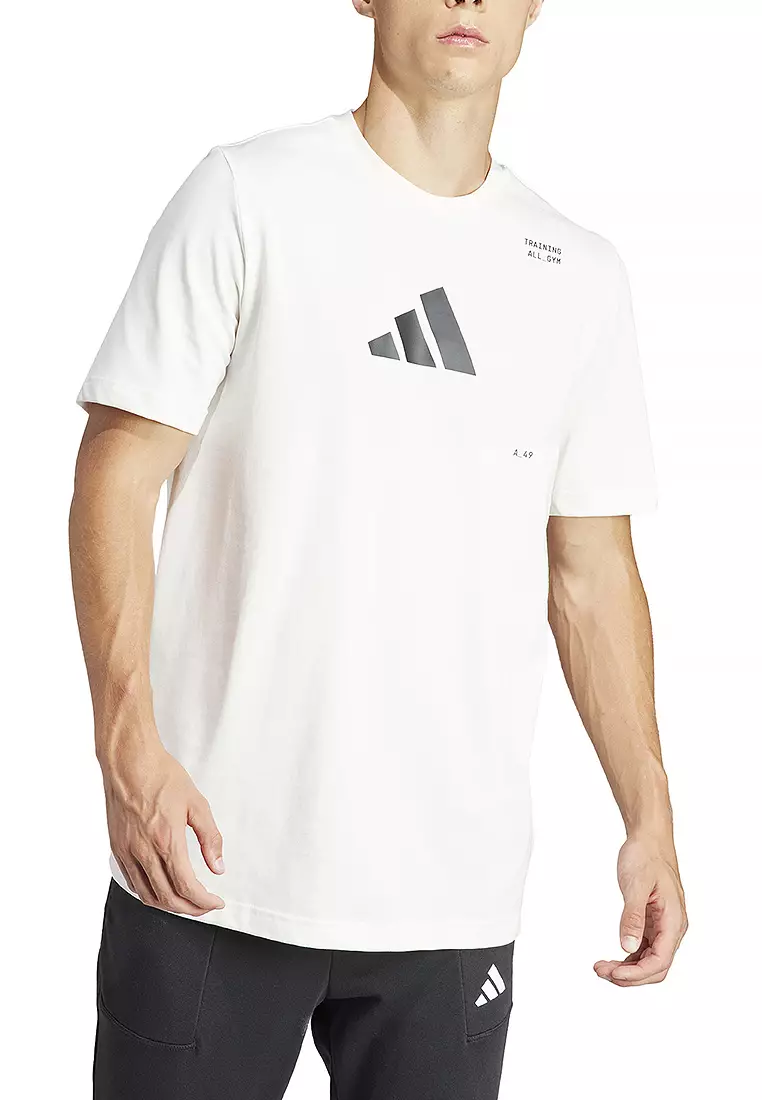 Jual ADIDAS aeroready all-gym category graphic t-shirt