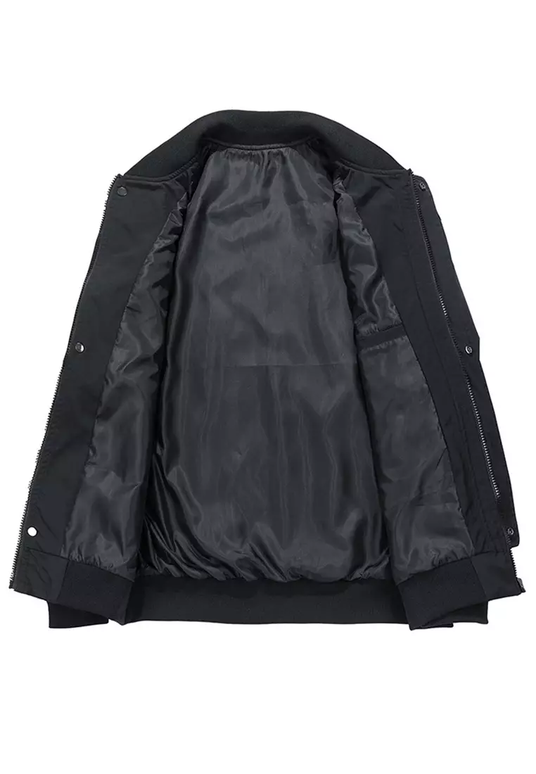 Stylish Bomber Jacket Baseball Coat