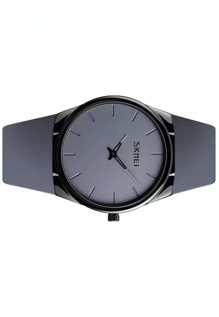 Jam Tangan Casual Analog Pria Waterproof Strap Tali Material Rubber OO19 ORIGINAL