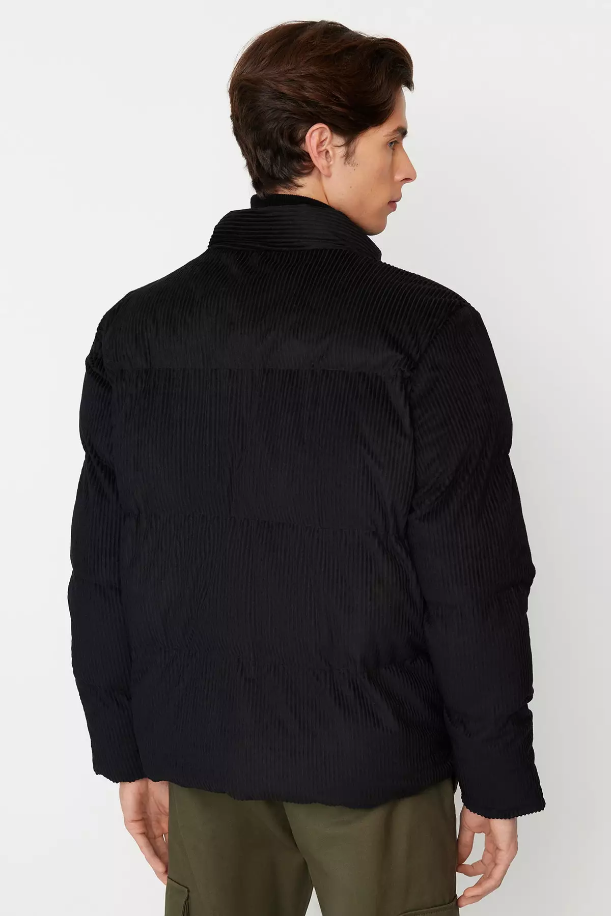 Corduroy Puffer Jacket