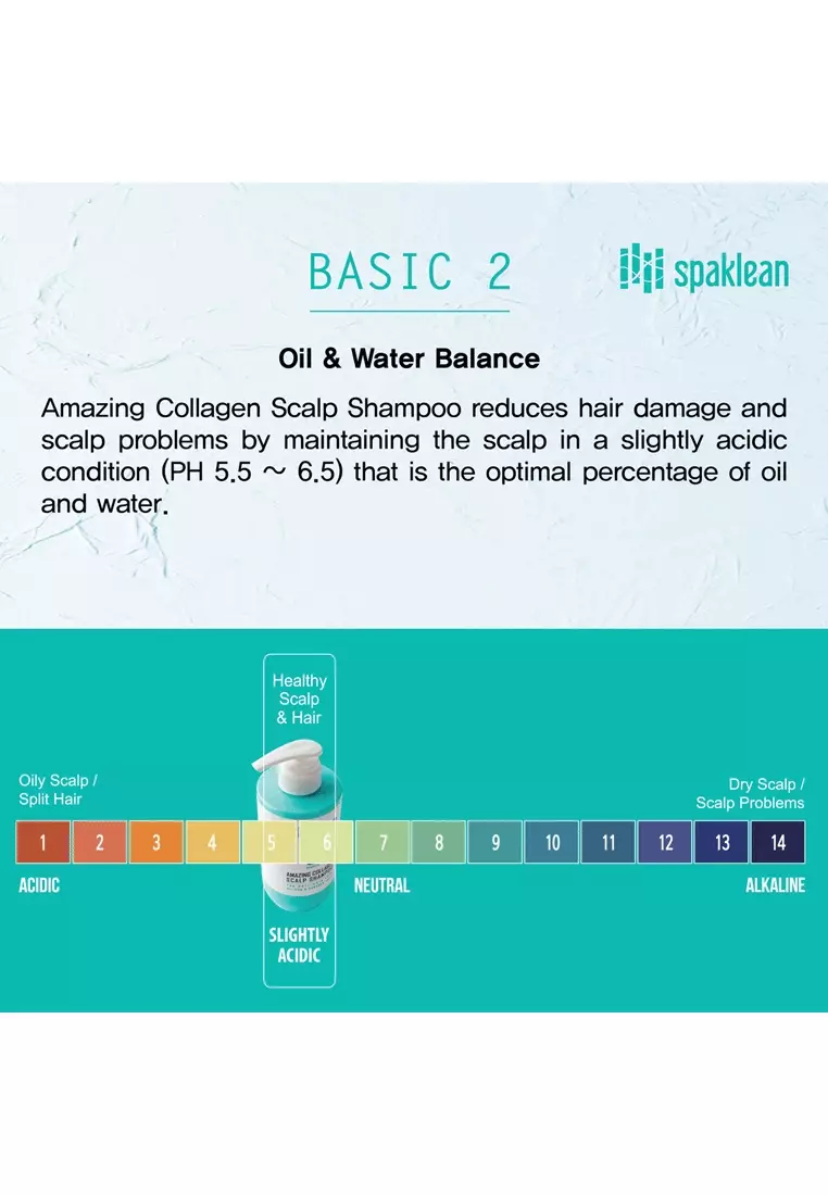 斯帕可淨神奇膠原蛋白頭皮護理洗髮水 500ml